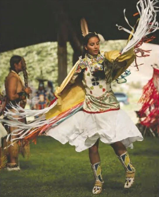 Tamkaliks Powwow, Mary Harris Performs Shawl Dance