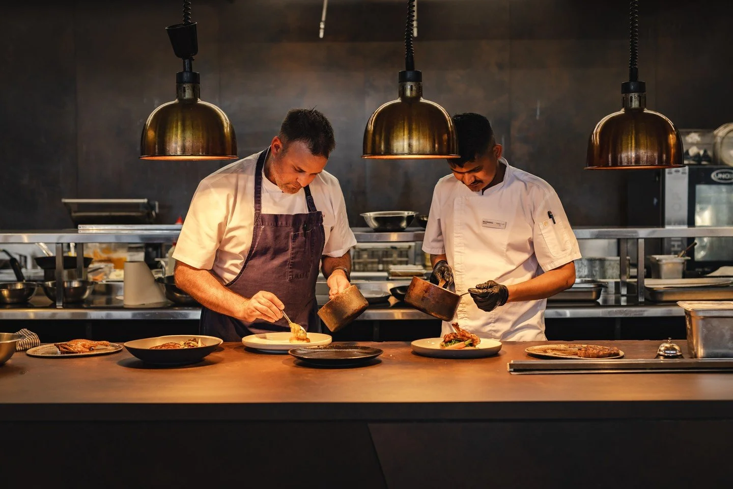 Welcoming the New Year where it all begins.⁠
⁠
Our chefs in action - passion, precision and fresh flavours leading the way.⁠
⁠
Wishing you a Happy New Year!