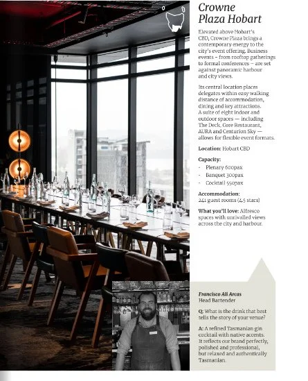 Our lovely Francisco was featured in @betasmania magazine - what an honour! 🍸✨ His passion for cocktails shines through in every creation, each one telling its own unique story. We love seeing our team&rsquo;s individuality and creativity come to li