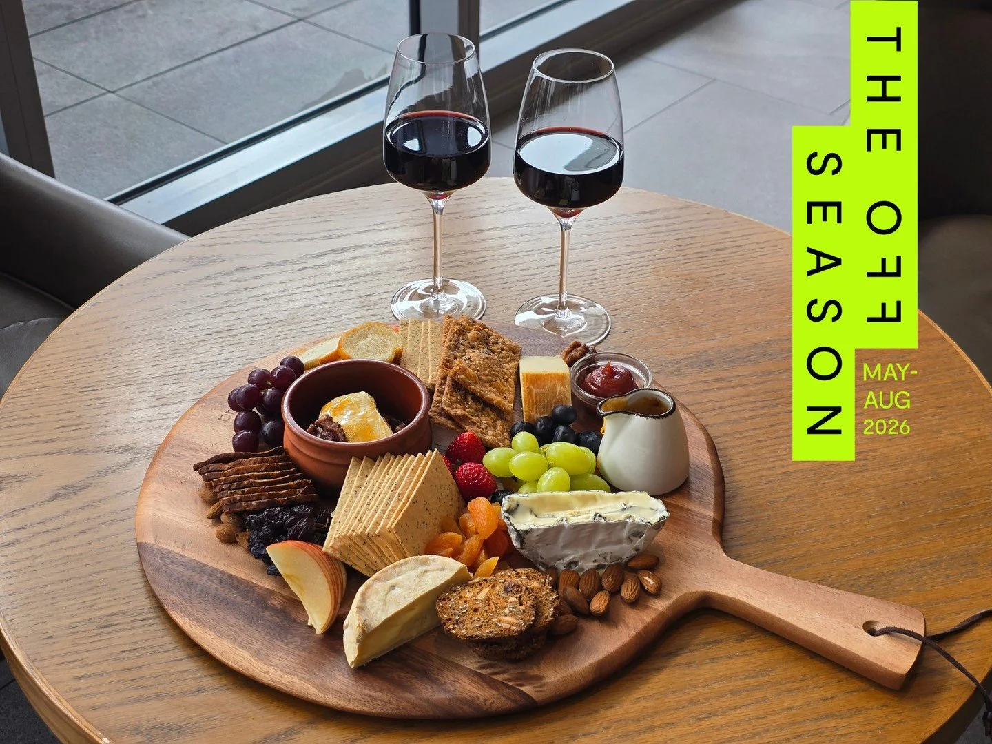 ✨ WIN A LUXE CHEESE AFFAIR FOR TWO ✨⁠
⁠
This winter, indulge in Tasmania's finest artisan cheeses, premium local produce, baked brie with hot honey, a glass of Tasmanian wine, and your choice of barista coffee or tea.⁠
⁠
We're giving away a Luxe Chee