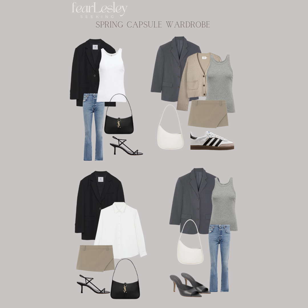 spring capsule wardrobe