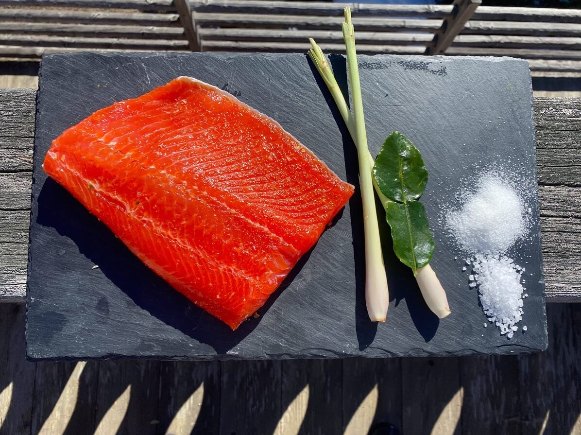 #curedsalmon #5days #lemongrass #salt #homemade #achefsdiary
