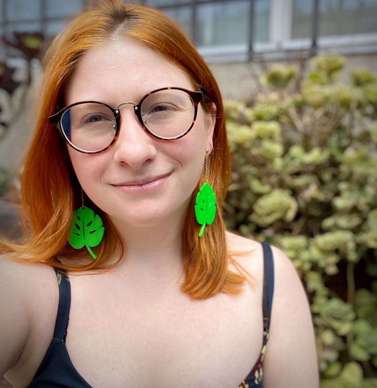 Very excited for this new monstera inspired design! They will launch in a few days. They are 3D printed and super light weight. I&rsquo;ll be offering other options for earring backs. #monstera #plantmom #plantasthetic #uniquejewelry #3dprinting #3dp