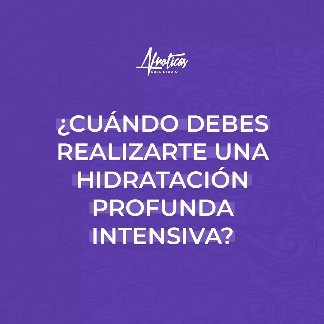 Encontr&aacute; en nuestra p&aacute;gina web afroticas.com la categor&iacute;a de servicios de Hidrataci&oacute;n, ac&aacute; te contamos cuando pod&eacute;s realizarte cualquiera de ellos.