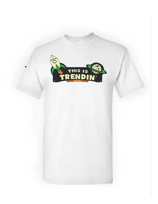 White Trendin' Tee