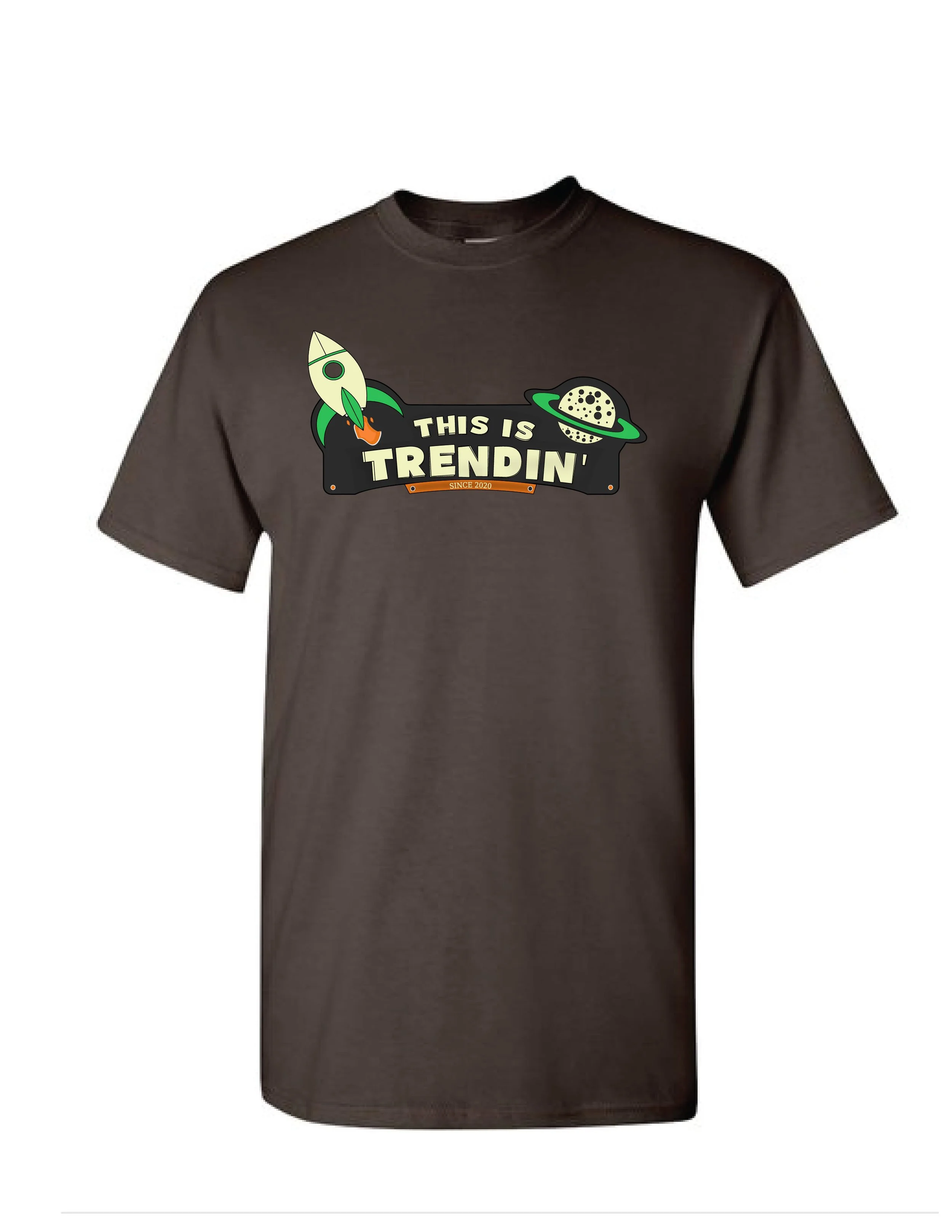 Chocolate Brwn Trendin' Tee