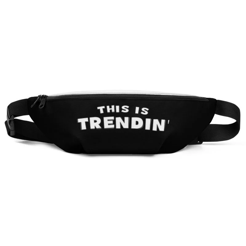 Murda murda black fanny pack
