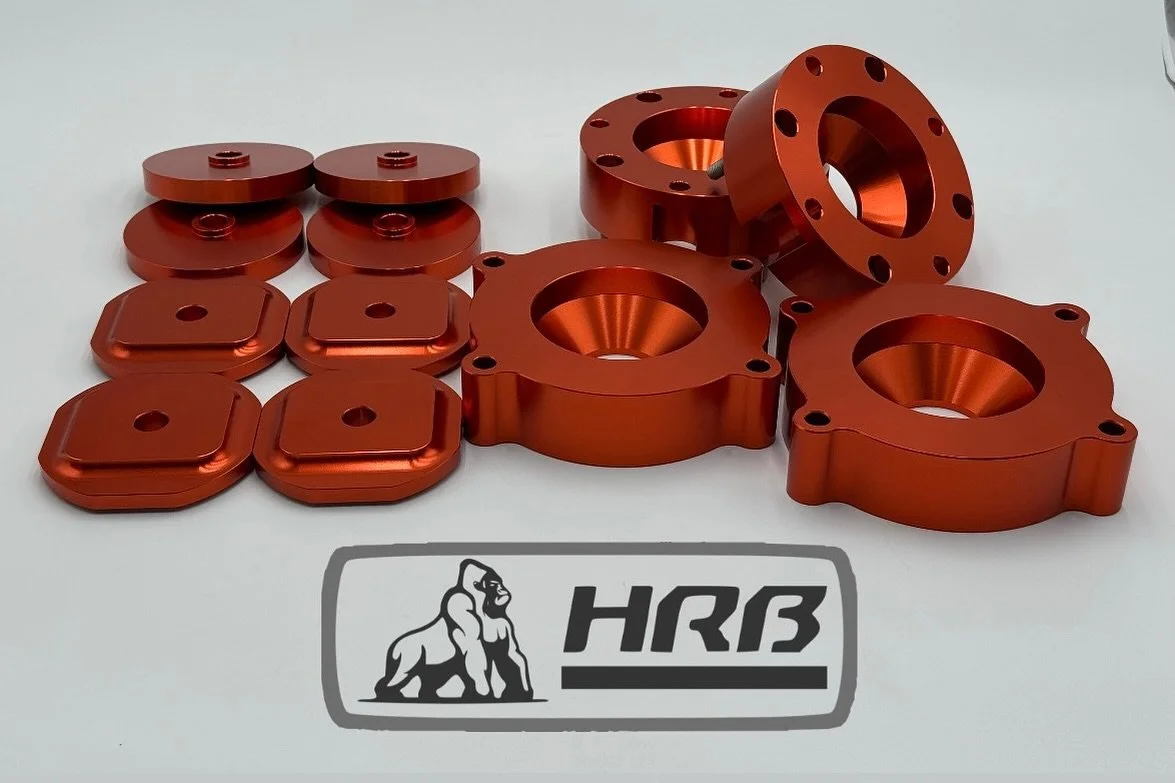 WE ARE BACK IN STOCK!! Get your HRB subframe drop or Subframe/lift kit combo now! 
#cayennelift #liftedcayenne #liftkit #porscheoffroad #offroadcayenne #suspension