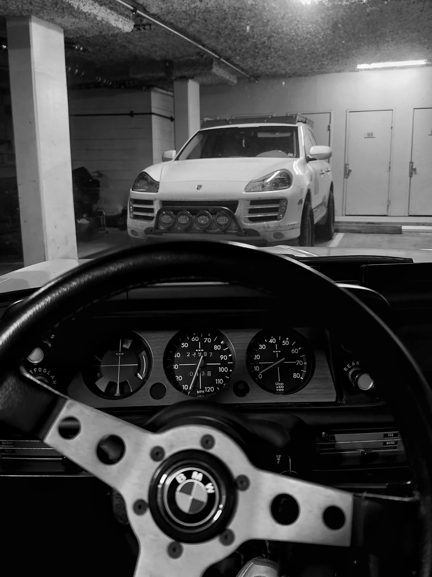 Car makes with just that extra swag... You can't script passion
#porsche #bmw #cayenne #bmw02 #bmw2002 #classic #blackandwhite #porschecayenne #build #offroad #offroader #momo #momoprototipo #overland  #liftedcayenne #offroadporsche