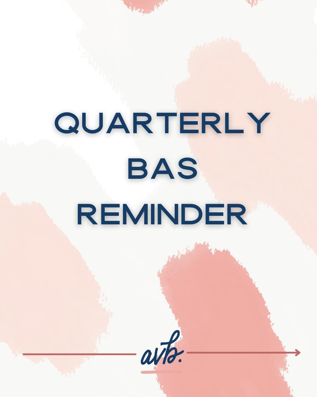 Quarterly BAS Reminder 😎 
For those of you who lodge your own BAS, you officially only have days left to get your books in order! 
If I lodge your BAS (&amp; haven&rsquo;t done so yet), no sweat, we still have another month to go! 
PS - when was the