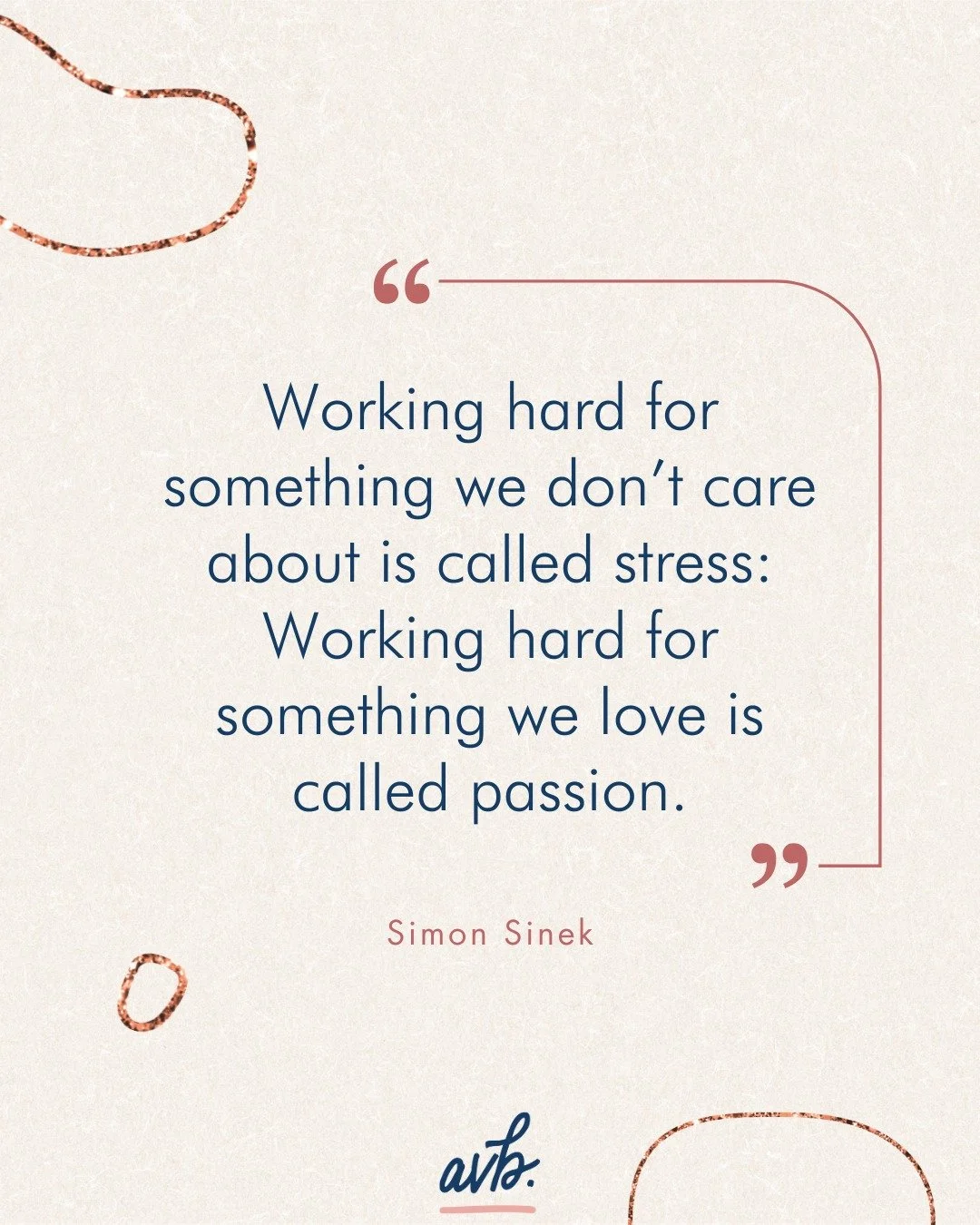 We all know the grind hits different when you care.
Stress drains you. Passion fuels you. 🔥

So here&rsquo;s your reminder to build a life and business around what matters and say goodbye to the tasks that steal your spark (hellooo outsourcing 🙋&zw