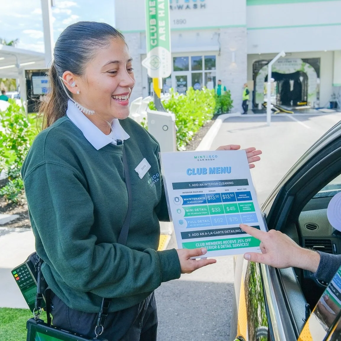 Wash Menu — Mint Eco Car Wash and Detail Center