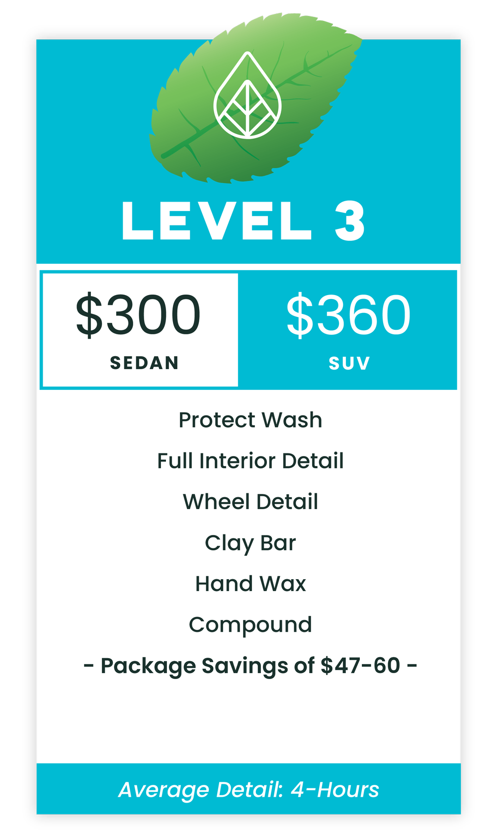Detail Services — Mint Eco Car Wash