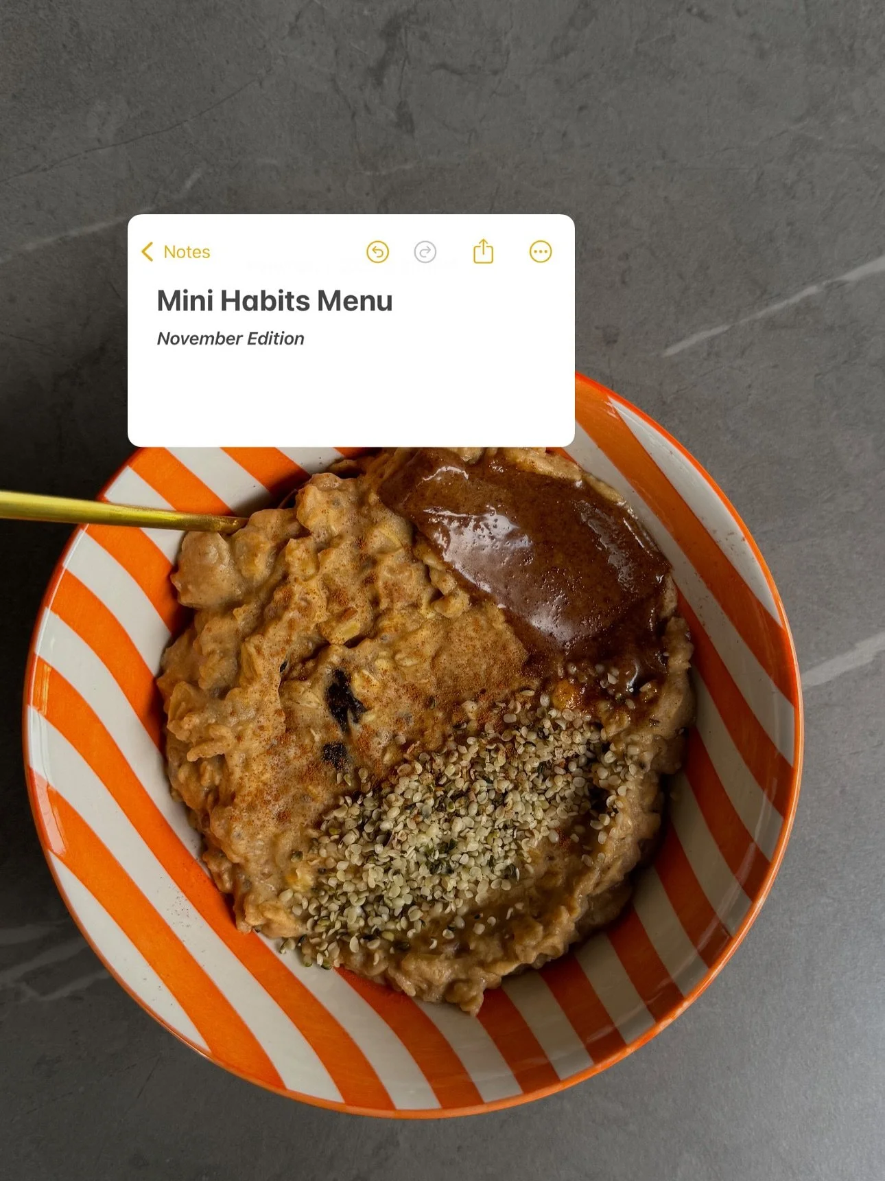 November&rsquo;s menu is up 🍂☕️

You don&rsquo;t need to overhaul everything to make a difference &ndash; just layer in a few small habits that stick 

This month&rsquo;s lineup: November produce, omega 3&rsquo;s, meal prep sanity, and simple moveme