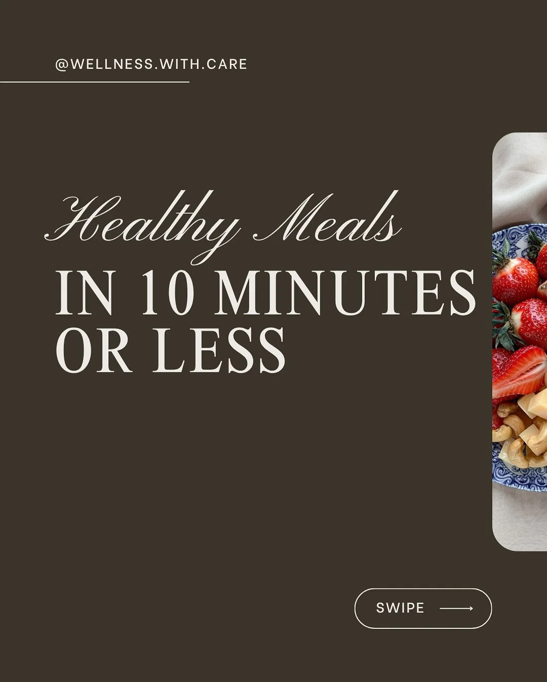 No time? I got you! 

Turn to these meals when you&rsquo;ve got no time to prep and know (at least I hope you do) that a protein bar won&rsquo;t cut it. Perfect for anyone wanting to fuel well without overthinking it 💫

🕐Save this post for your nex