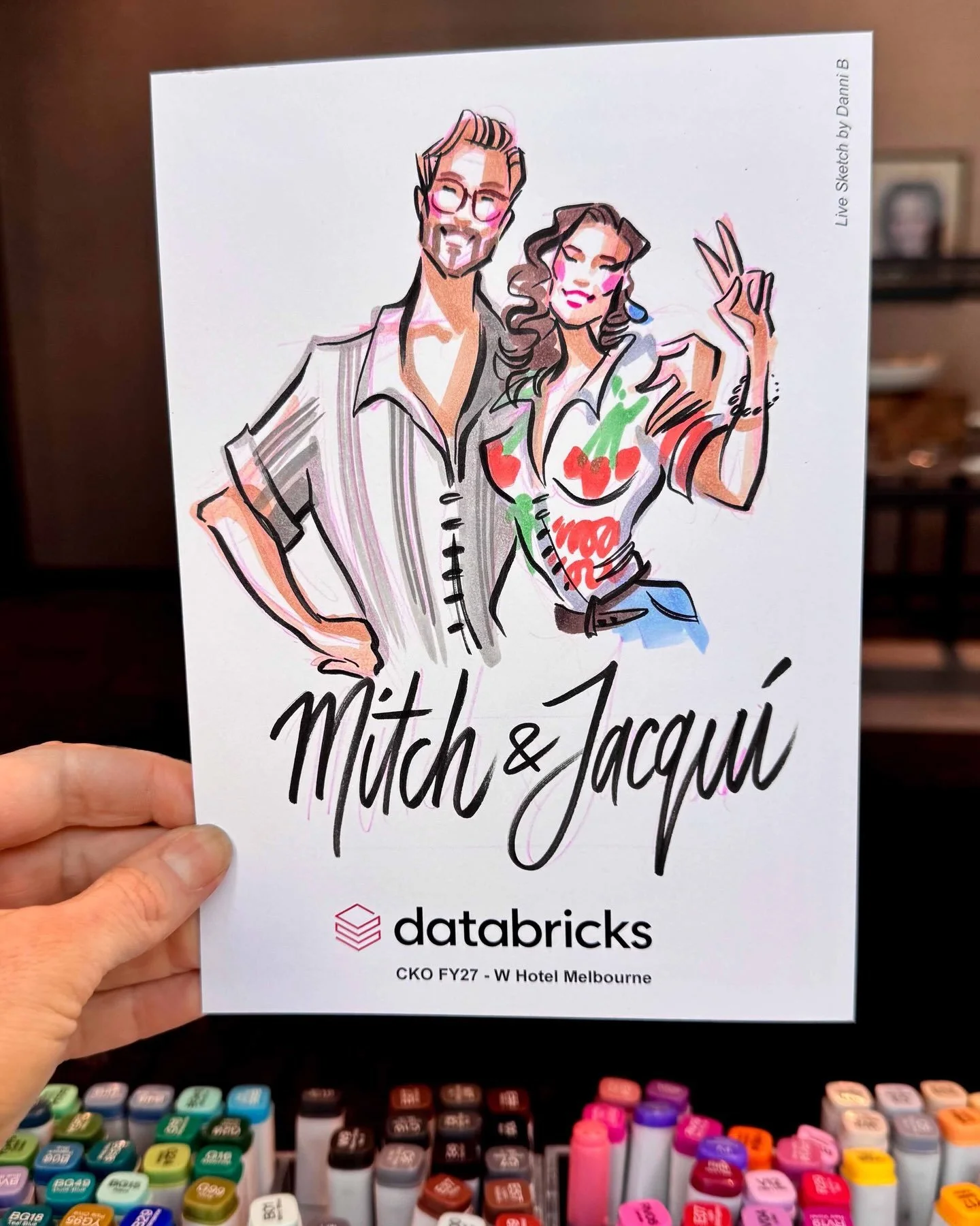 Upper-body portraits / A popular style for Networking events.
&bull;
Different to full-body sketches, upper-bodies offer a close-up view. They&rsquo;re a touch corporate and a touch casual, which is what Networking events really are 🤗
&bull;
Here is