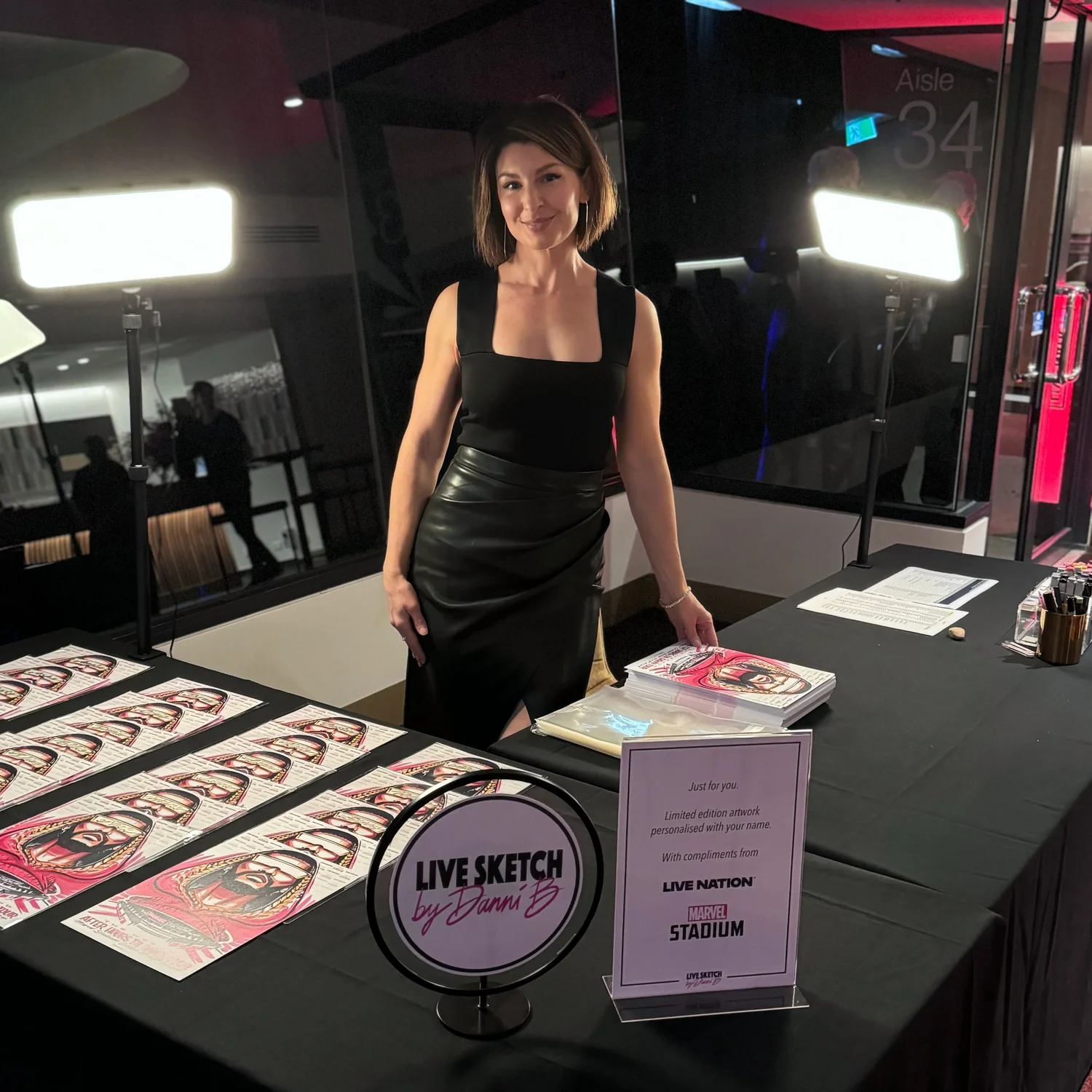 Live Event Illustrator for Weddings & Corporate | By Danni B