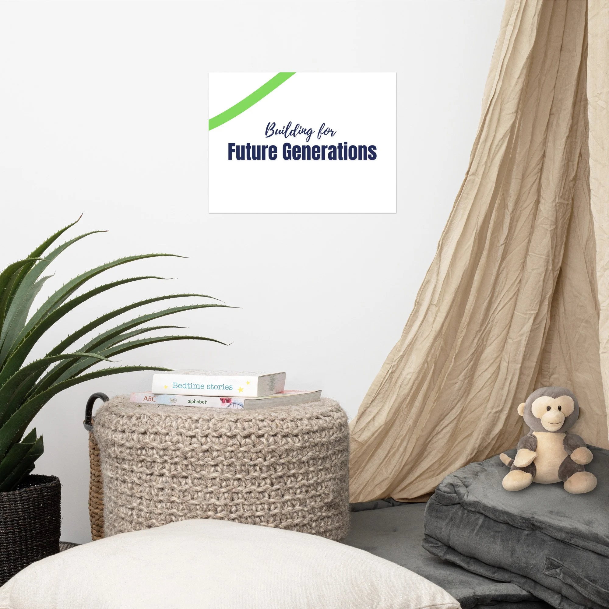 Building For Future Generations - Matte Poster