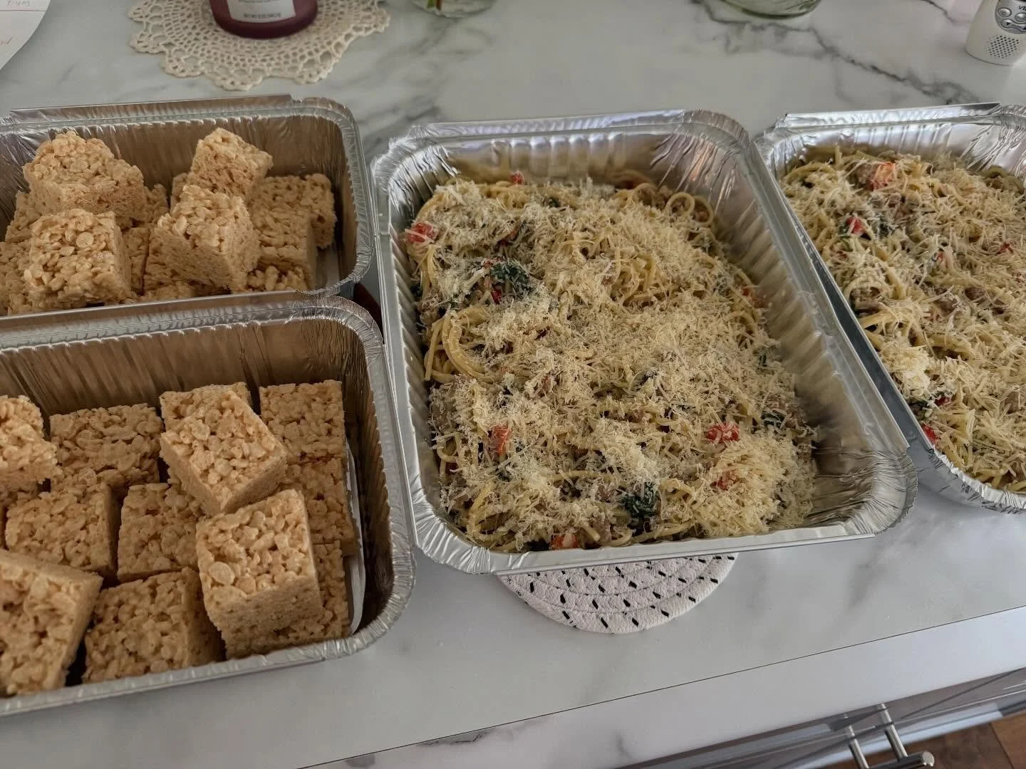 Feed and treat those postpartum mamas well &hearts;️