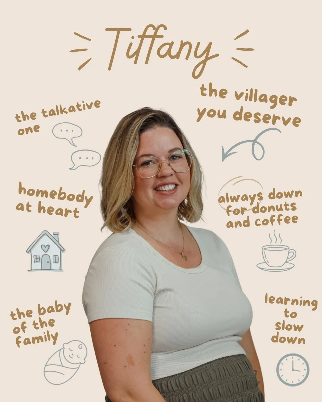 Our Get to Know Our Doulas series continues, and we&rsquo;re delighted to introduce you to Tiffany! ✨

Tiffany has a heart for helping families feel informed, confident, and truly supported throughout their birth experiences. Her own motherhood journ