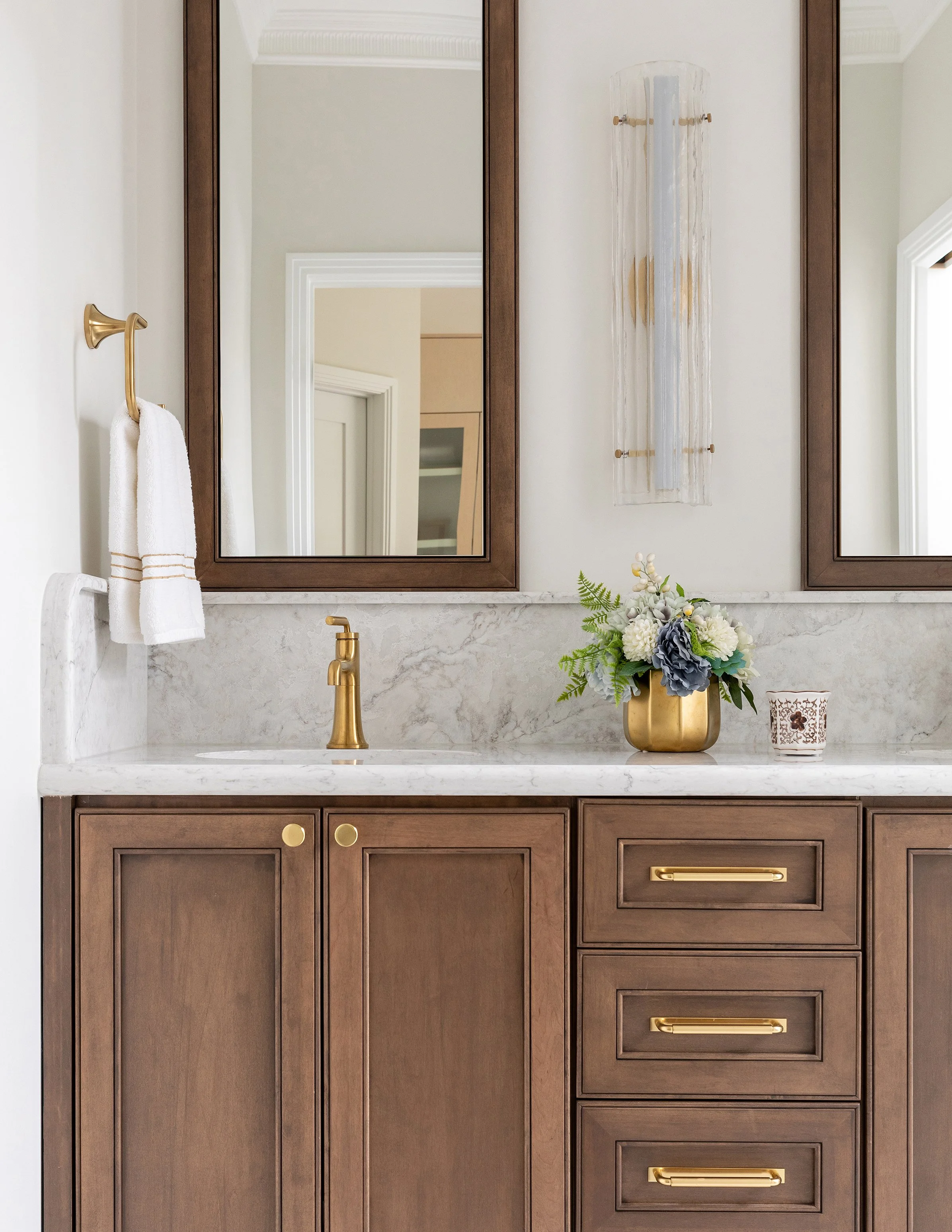 Luxury bathroom – Co Interiors | Raleigh, NC Interior Design Studio