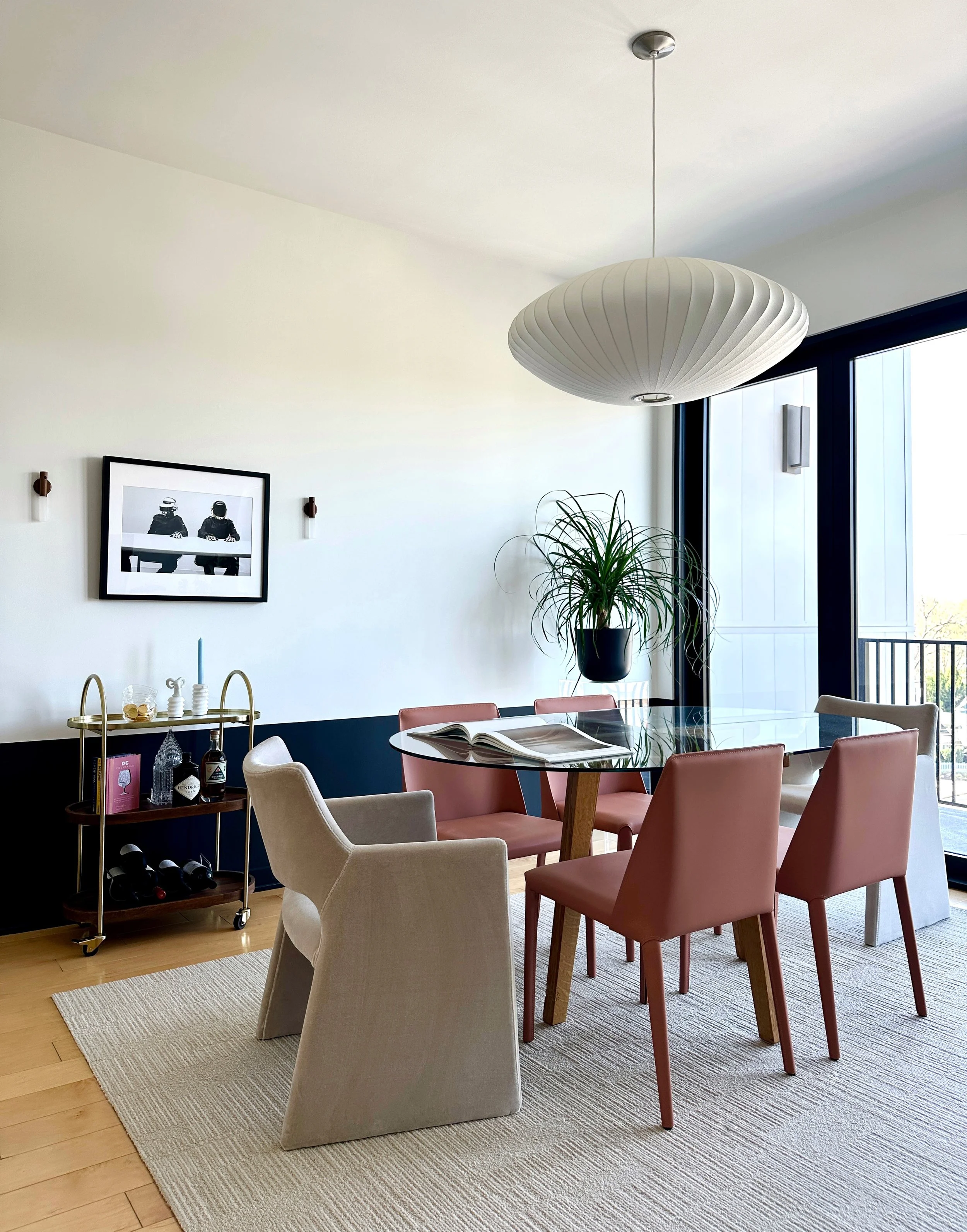 Condo Dining Room – Co Interiors | Raleigh, NC Interior Design Studio