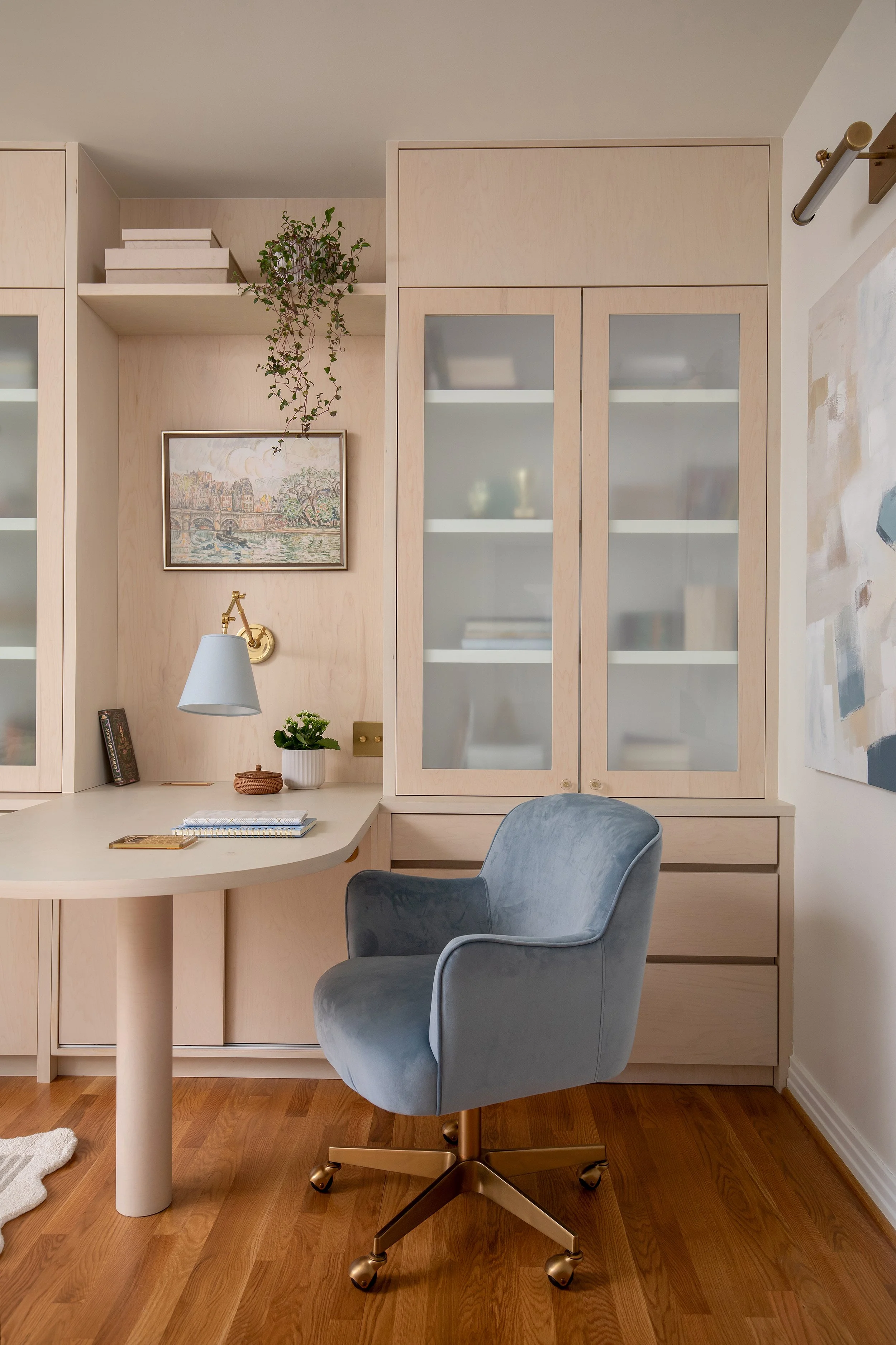 Custom desk – Co Interiors | Raleigh, NC Interior Design Studio