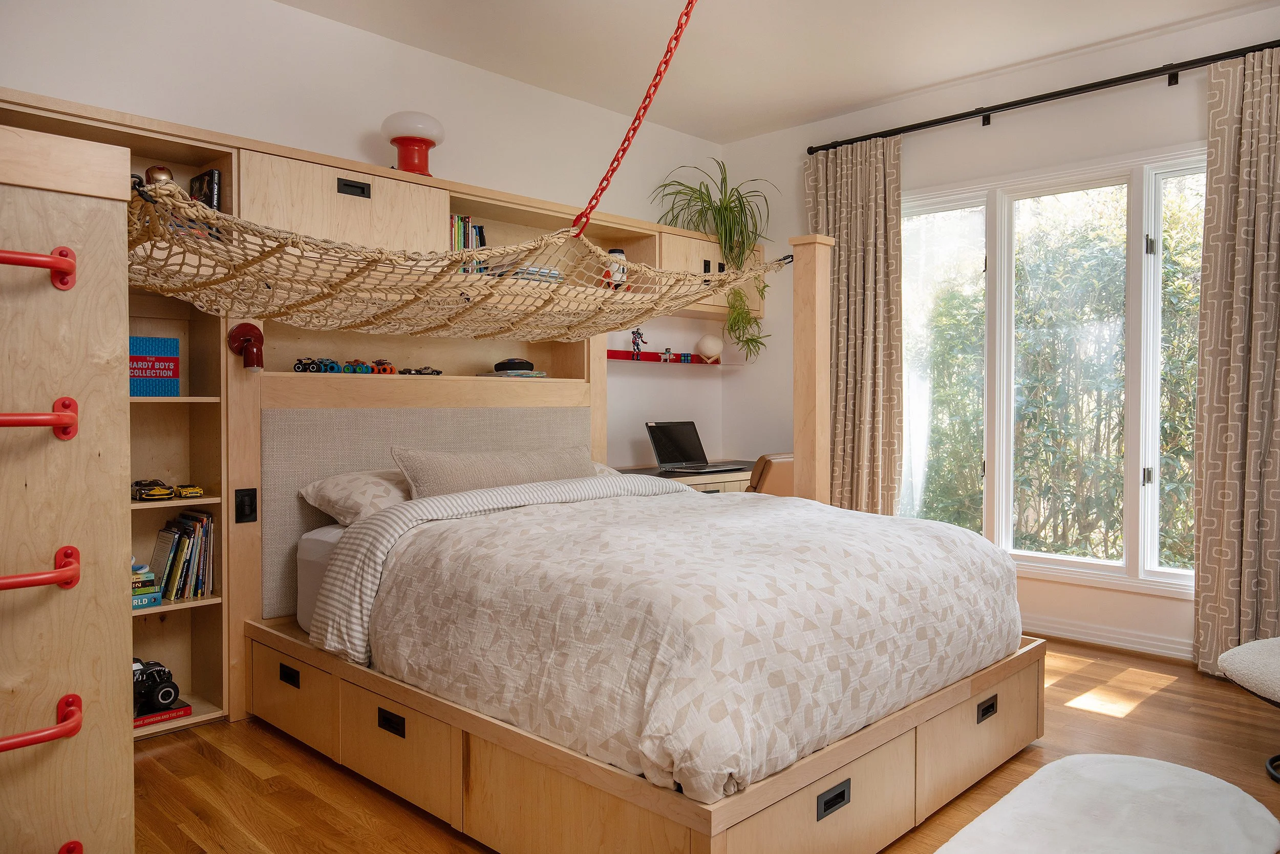 Custom kids bed – Co Interiors | Raleigh, NC Interior Design Studio
