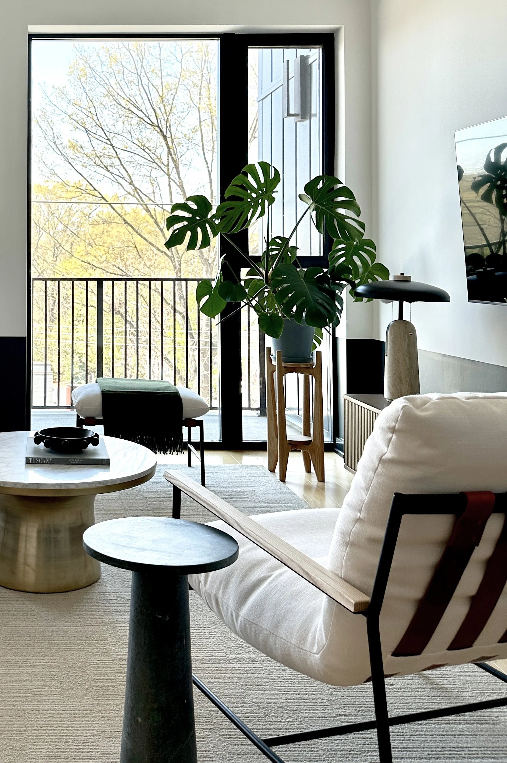 Condo Living Room – Co Interiors | Raleigh, NC Interior Design Studio