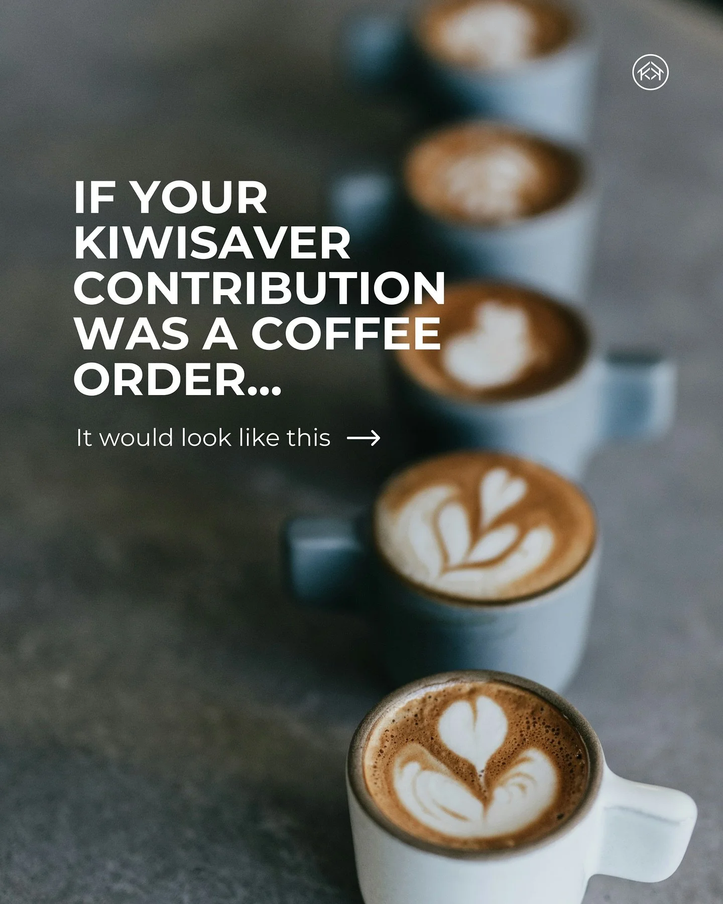 KiwiSaver contributions explained like your morning coffee order&hellip;

3% contribution = Short black: gets the job done, but might not keep you full for long.

4% contribution = Flat white: the most common choice, steady and reliable.

6% contribu