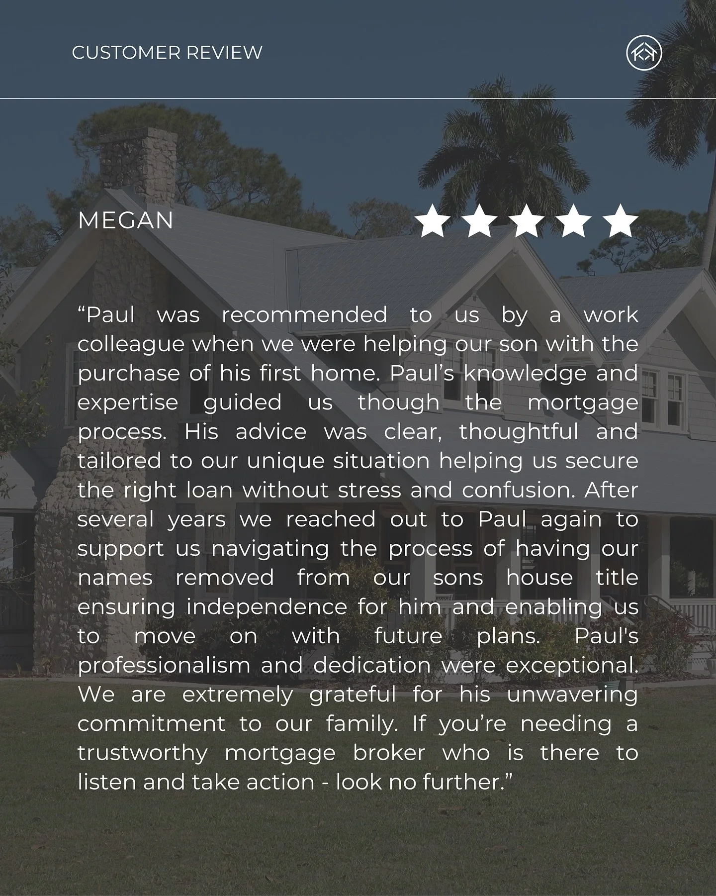 Strategy + structure = results.

This awesome client came to me for strategy and structure when it came to helping their son into his first home without putting their own plans (renovation and subdivision) on hold.

Step one was figuring out what the