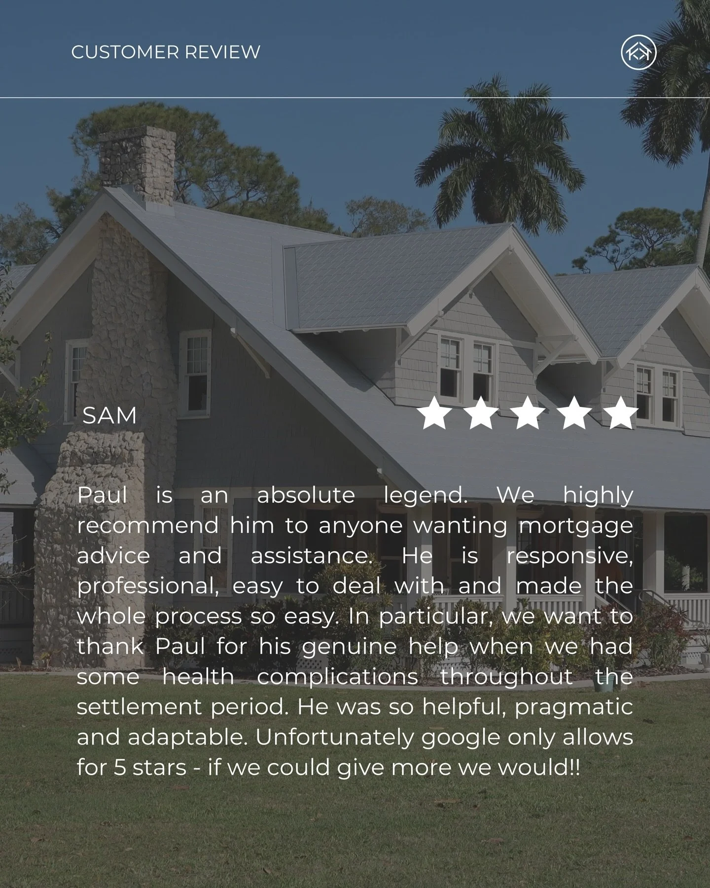 There&rsquo;s nothing we appreciate more than hearing how supported our clients feel, especially when life throws the unexpected at them.

Buying a home isn&rsquo;t always straightforward, and having someone in your corner who stays calm, pragmatic, 