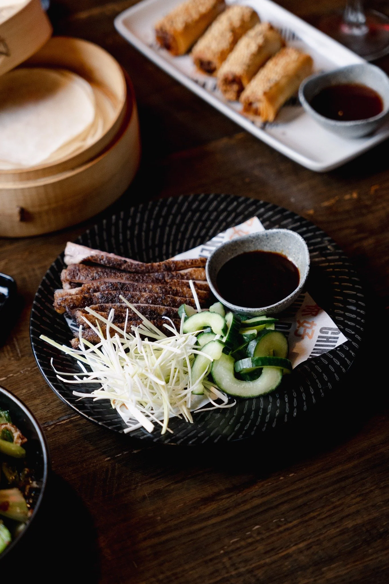 FIVE SPICE DUCK PANCAKES 🥢 

A China Diner hero dish for over 10 years. Some things never go out of style!

.
.
.
#ChinaDiner #DuckPancakes #BondiEats #HeroDish #SydneyEats #BondiBeach #CantoneseClassics #BondiFoodie