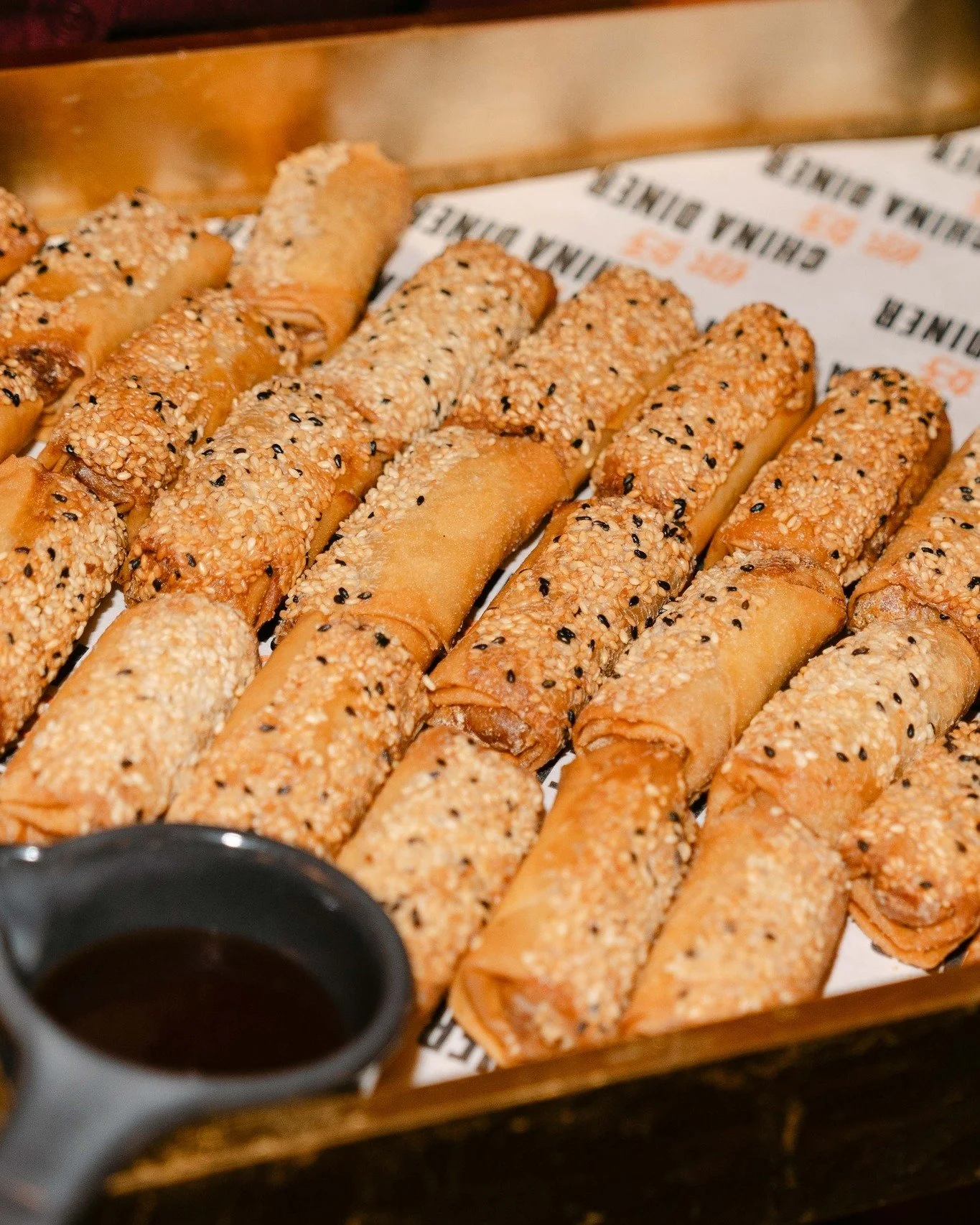 FUNCTIONS AT CHINA DINER 🥂🥢 

Get your hands on our Chicken &amp; Sesame Chiko Rolls and build a bespoke canap&eacute; menu for your next event!

Perfect for birthdays, engagements &amp; corporate celebrations.

Enquire now via the functions tab in