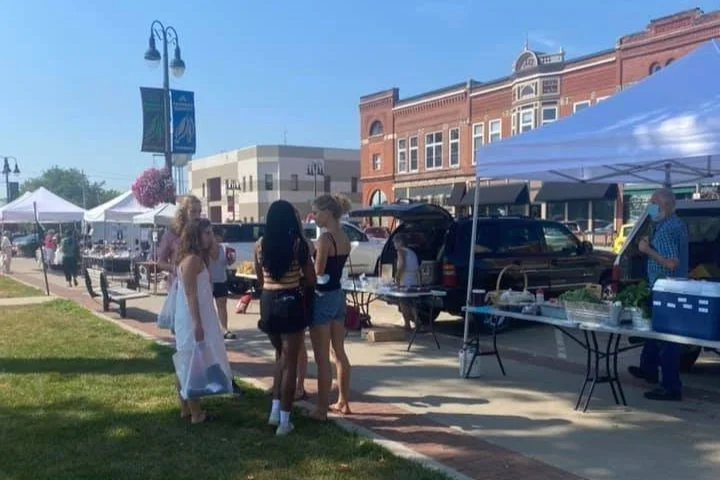 Grinnell Farmers Market in Grinnell, Iowa