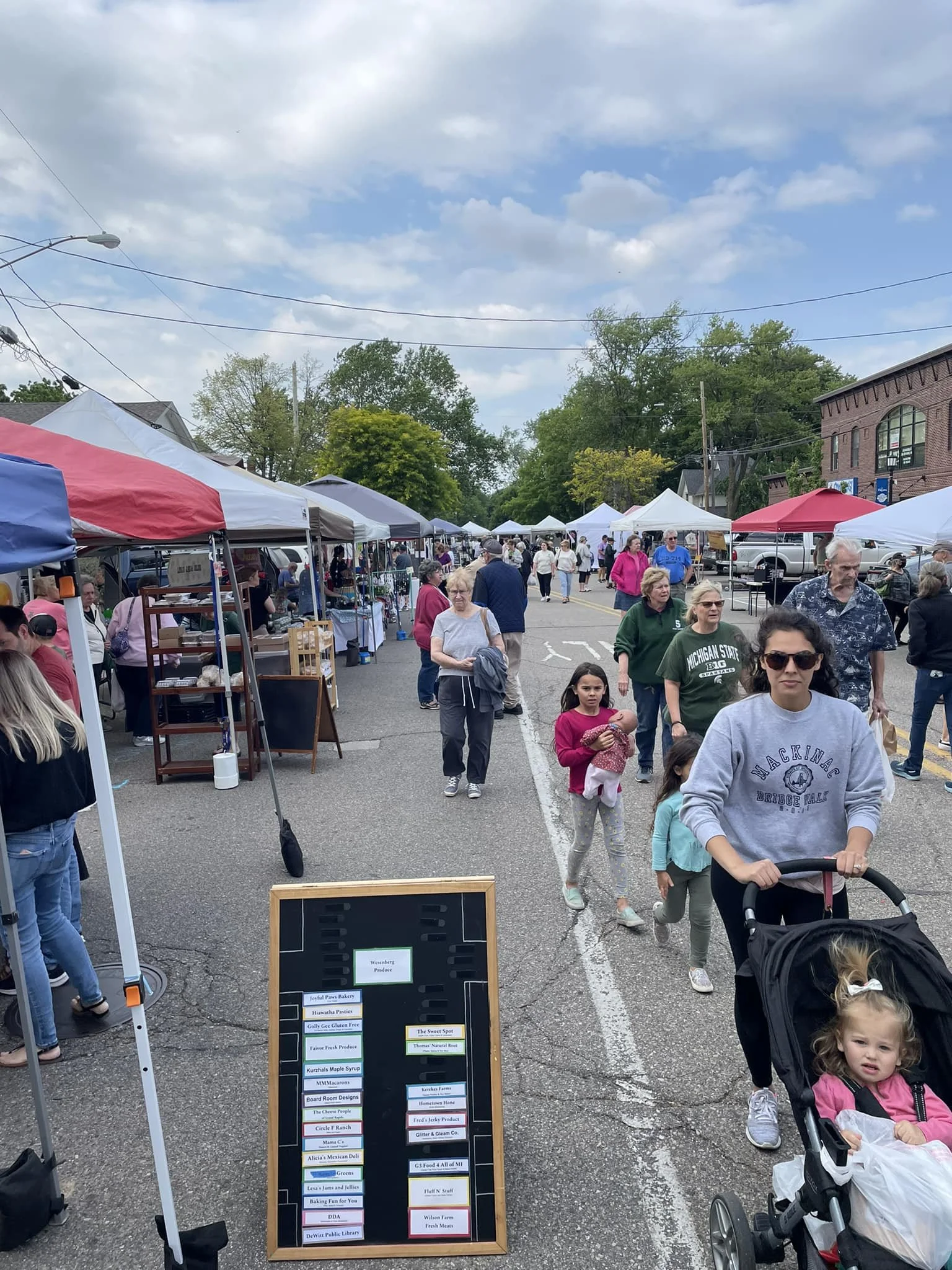 DeWitt Farmers Market in DeWitt, Michigan