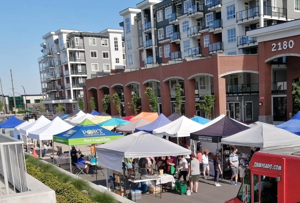Port Coquitlam Farmers Market in Port Coquitlam, British Columbia