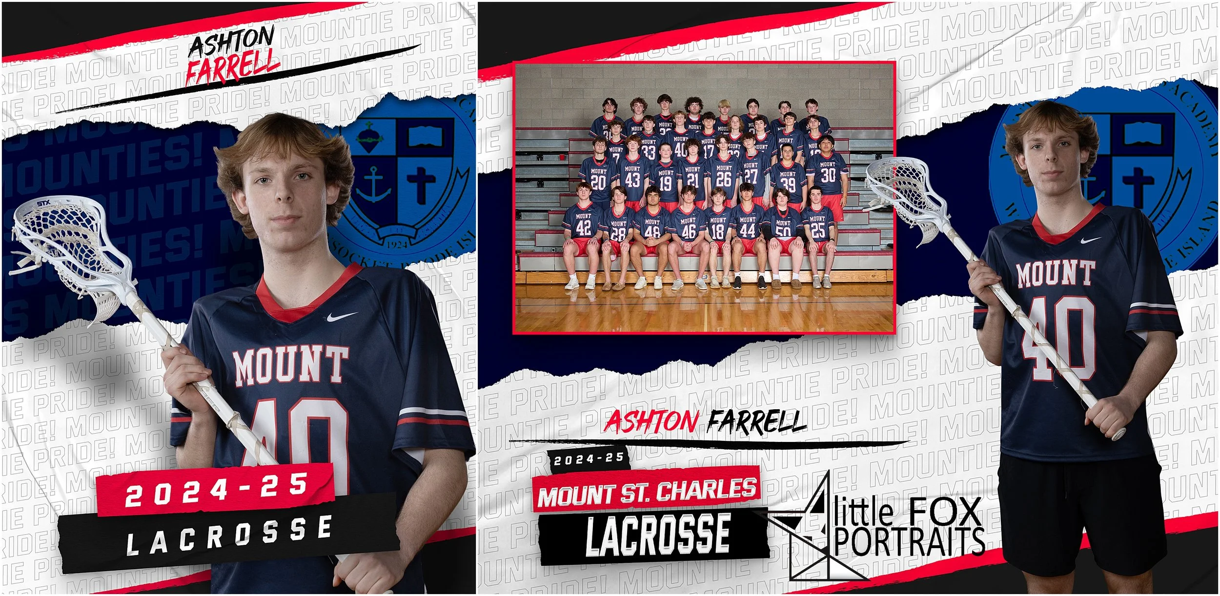 Not registered sports portrait example