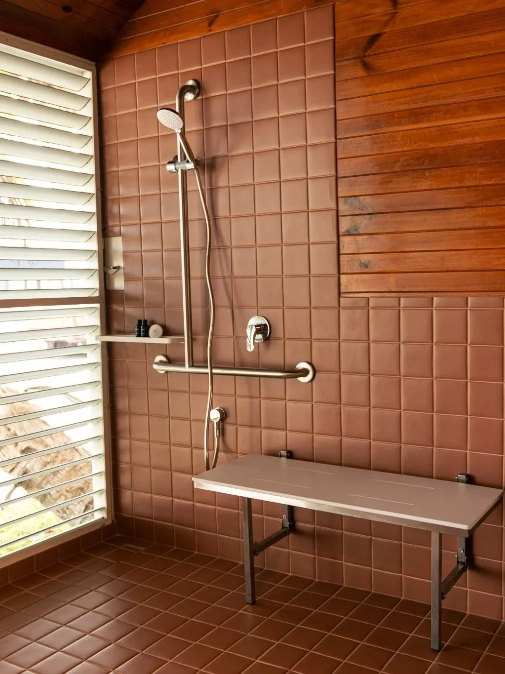 Accessible room bungalow accommodation