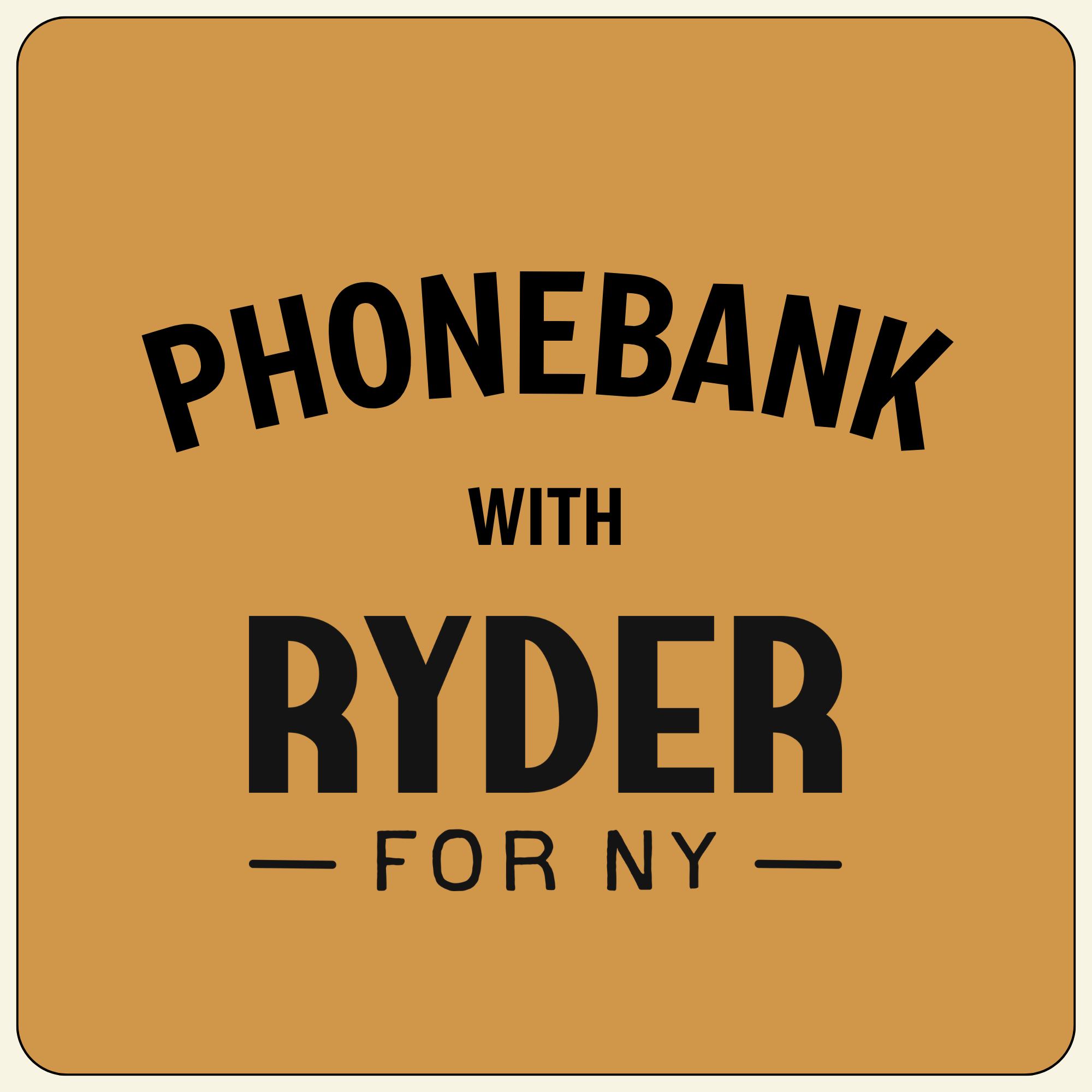 Phonebank with Ryder for New York