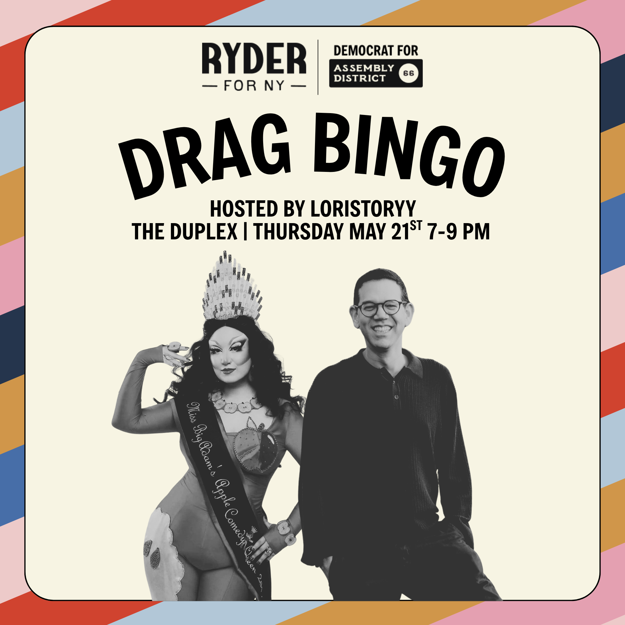 DRAG BINGO WITH RYDER FOR NEW YORK! 