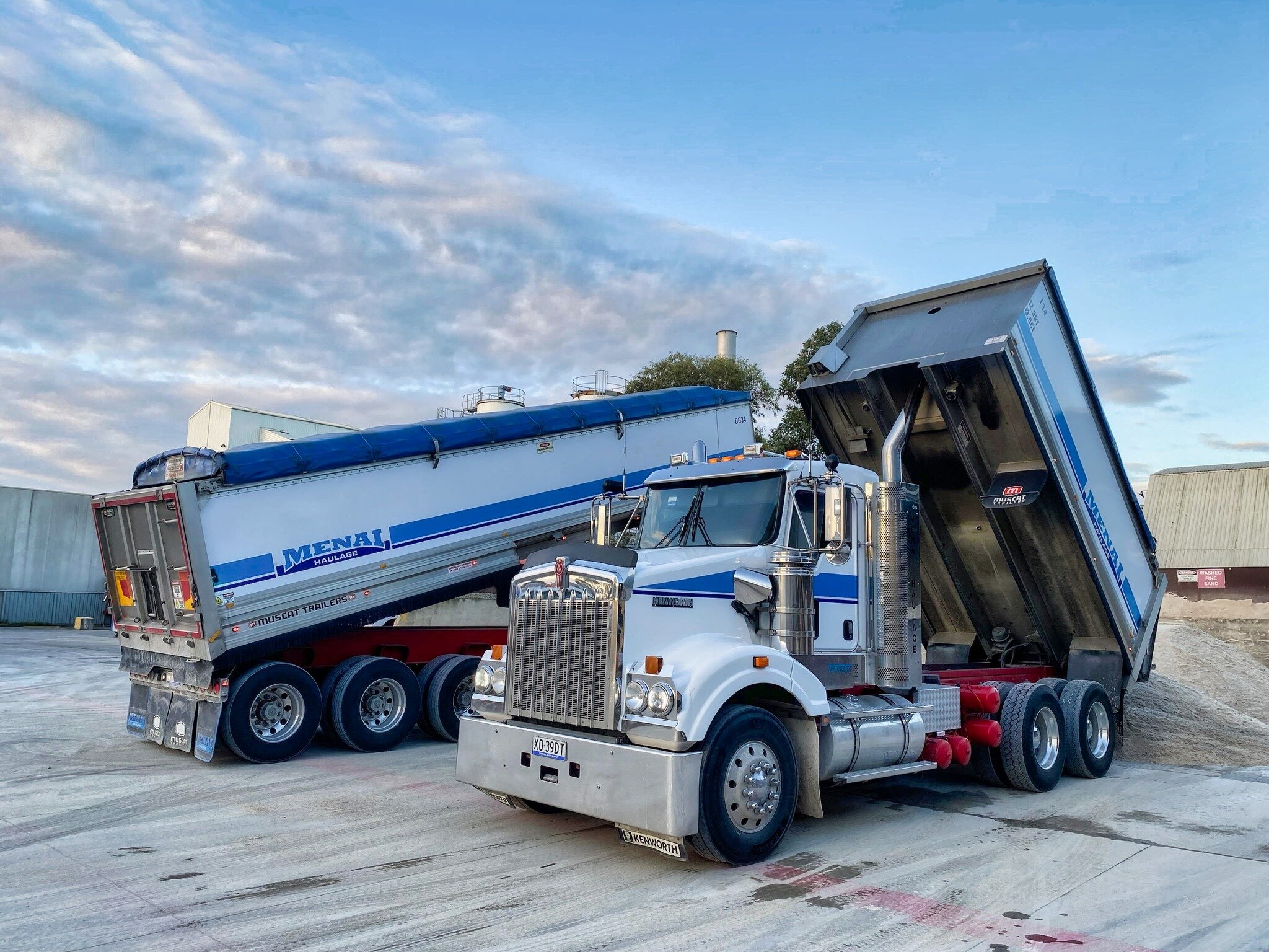 &quot;Hey Siri, play my trucking playlist&quot; Copy That! 🚛

Your Materials Delivered Safely 🧢

📞 02 9605 2396

#menaihaulage #truckitup #construction #haulage #civilconstruction #subcontract