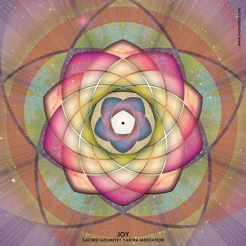 JOY Yantra print
