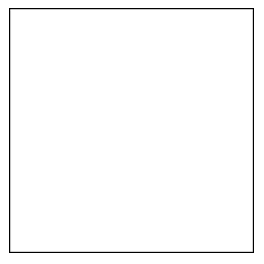 A blank sheet of paper inside a black frame.