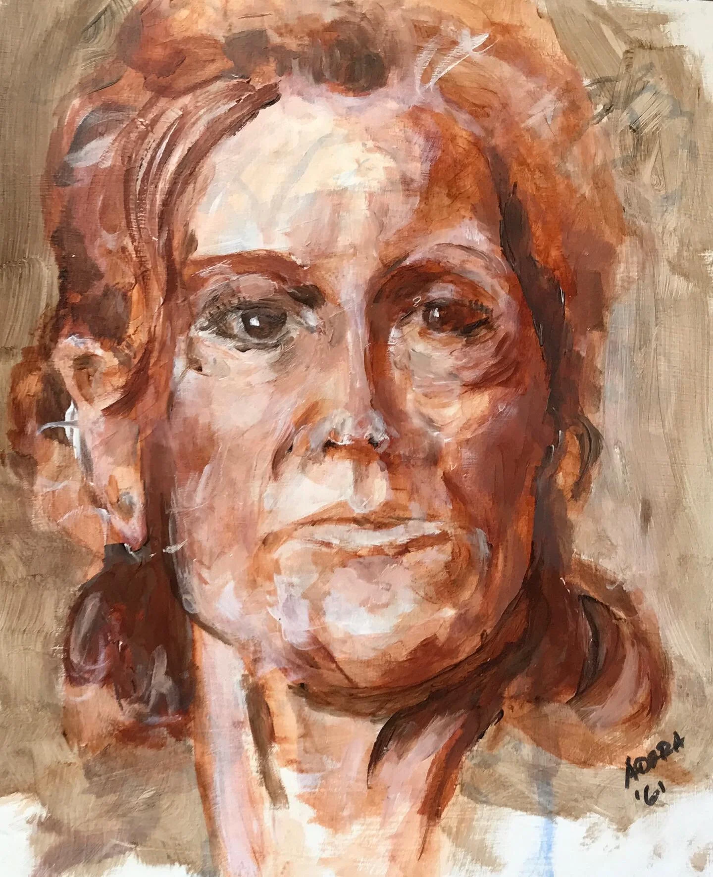 Adara, 61. Homeless Portraits Series.