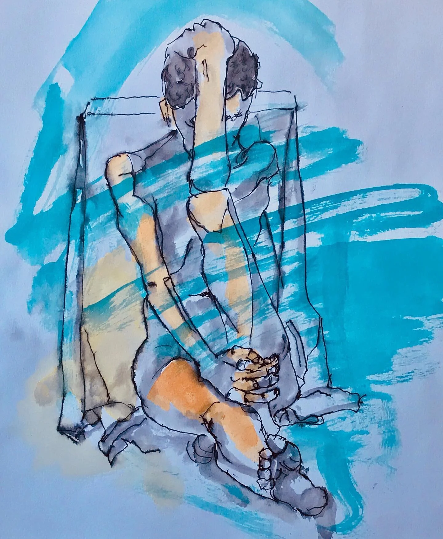 Chuck was exceptional at figure drawing.