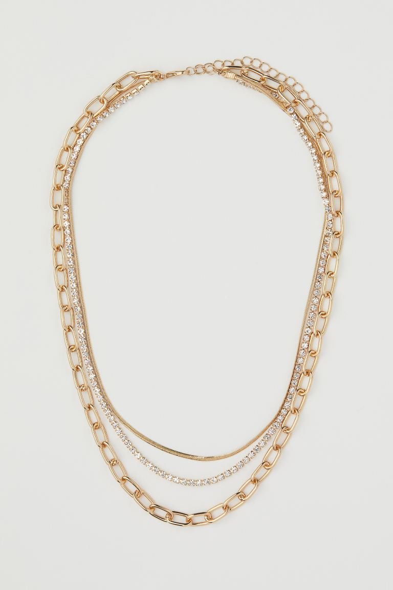 H&amp;M Triple Strand Necklace