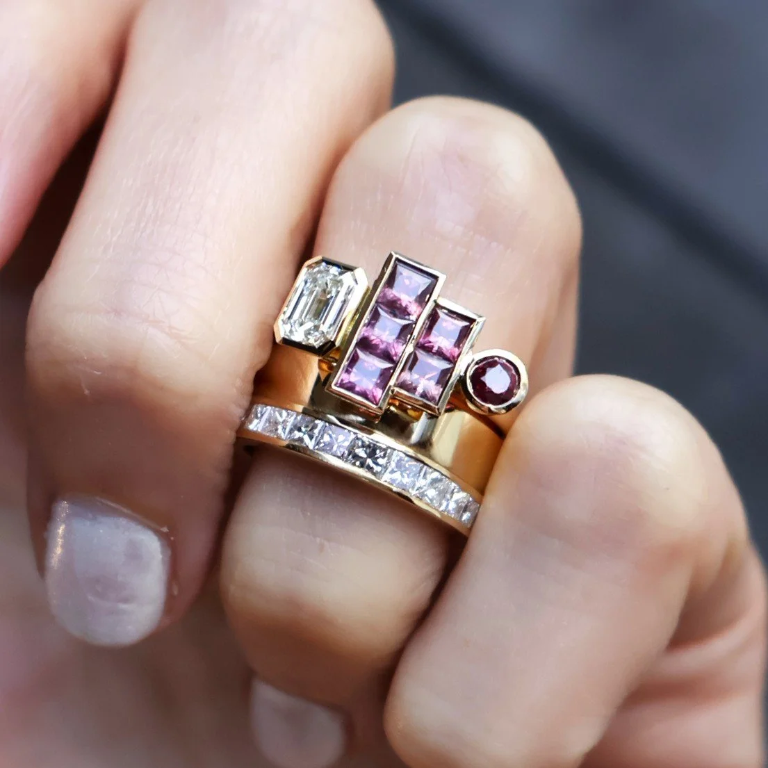 Ruby ring redesign after