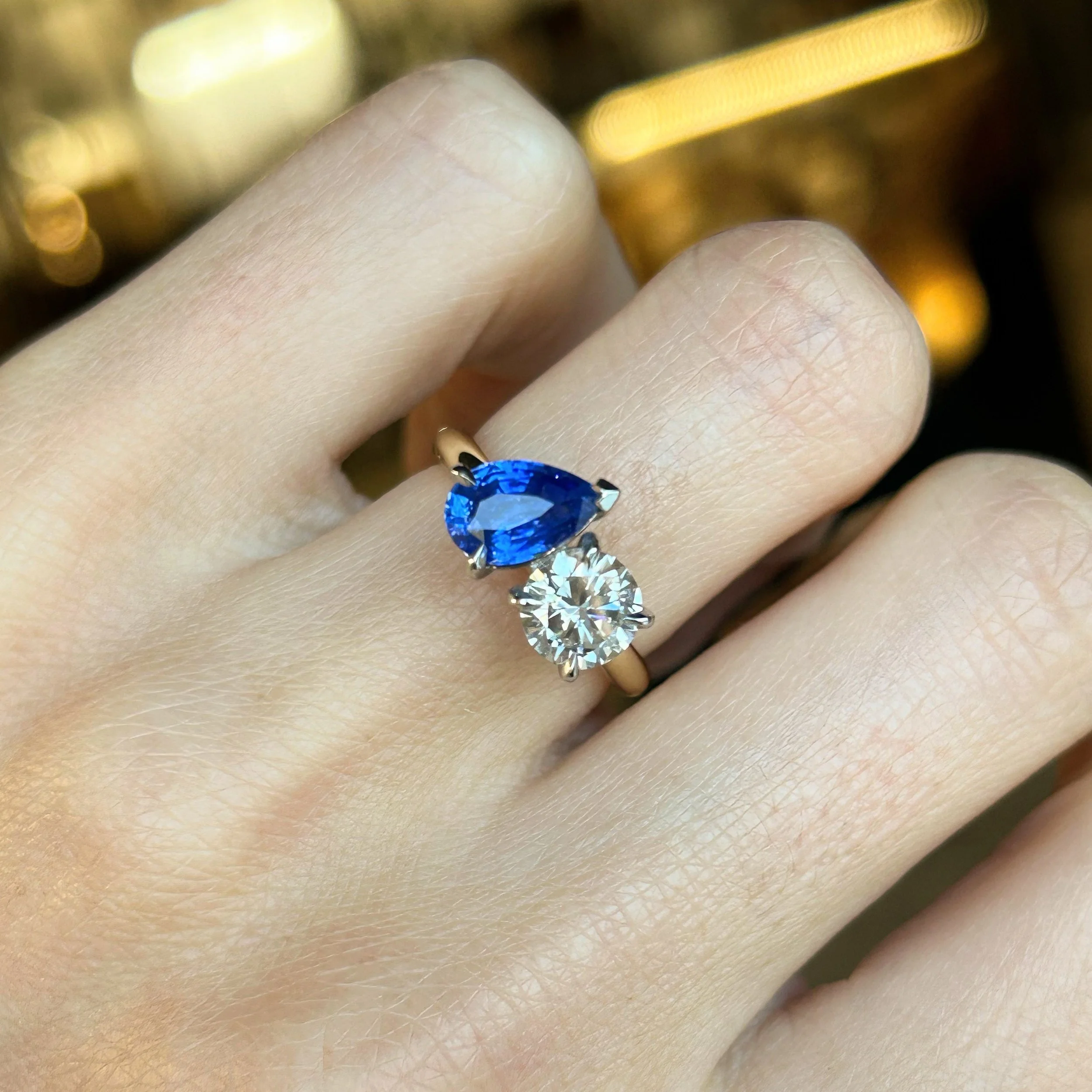 Engagement ring redesigned after photo