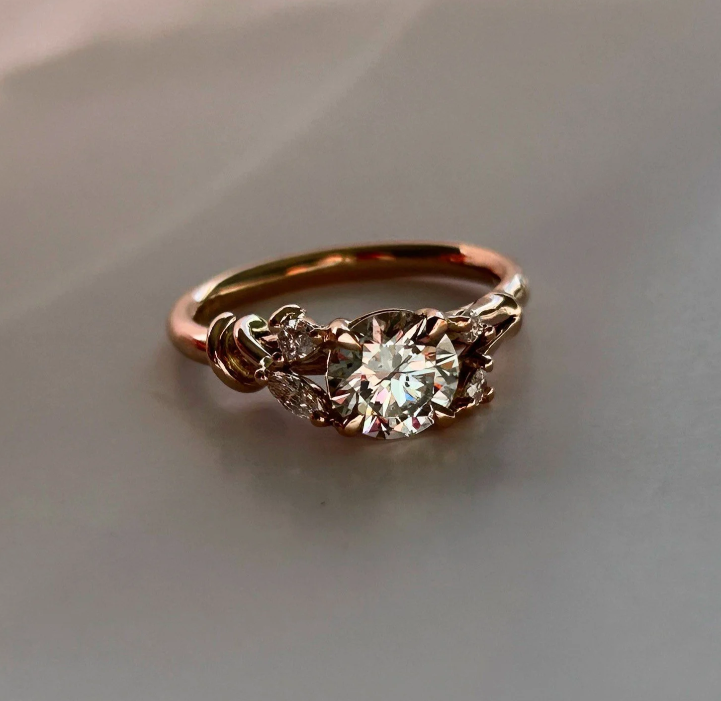 Unique feature | Hand-made ring inspired by nature, cannot be replicated exactly